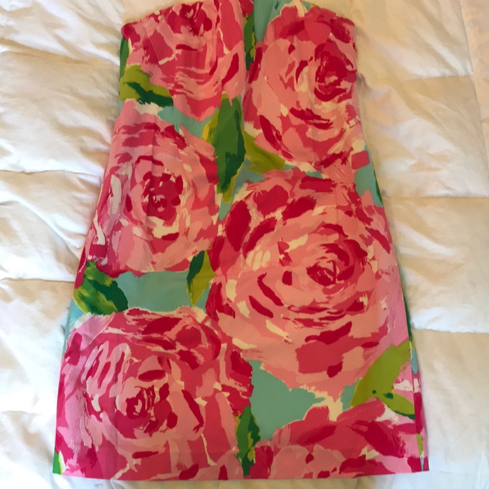 Lily Pulitzer Floral Tube Dress